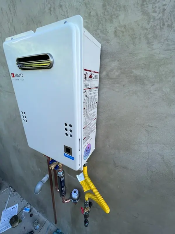 Tankless water heater installation for Frogtown homes